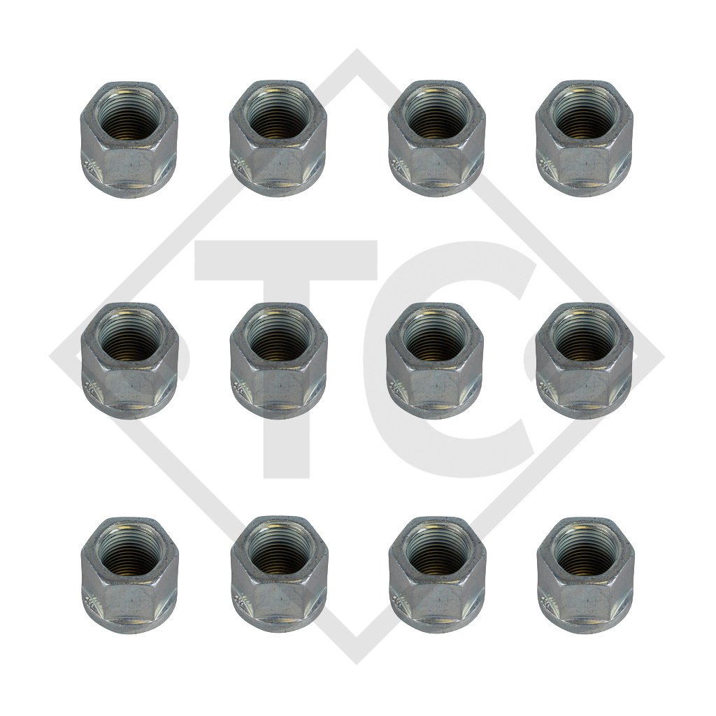 BILSTEIN Wheel nut M18x1.5 ball-head, set of 12 pieces