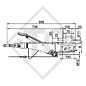 Freno a repulsione quadro tipo 161S, 950 - 1600kg