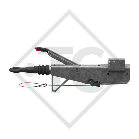 Overrun device square type 251S, 1500 to 2600kg