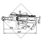 Commande de freinage avec semelle en V type 251G, 1550 à 3000kg