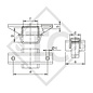 Clamping mount 100x100mm