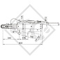 Enganche de inercia en V tipo 2.8VB/1, 2500 a 3500kg