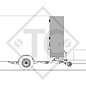 Overrun device V type 251S, 1500 to 2700kg, slack point handbrake lever, buttom part of the clamp