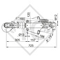 Overrun device V type AE3000, 1600 to 3000kg