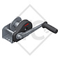 Cable winch PLUS 350kg, type 351 with automatic weight brake, without automatic unwinder, without cable/band