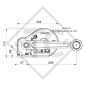 Cable winch PLUS 350kg, type 351 with automatic weight brake, without automatic unwinder, fitted with 15 meter cable for lifting