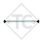 Assale rigido sfrenato 750kg PLUS tipo di assale LS 750 impermeabile