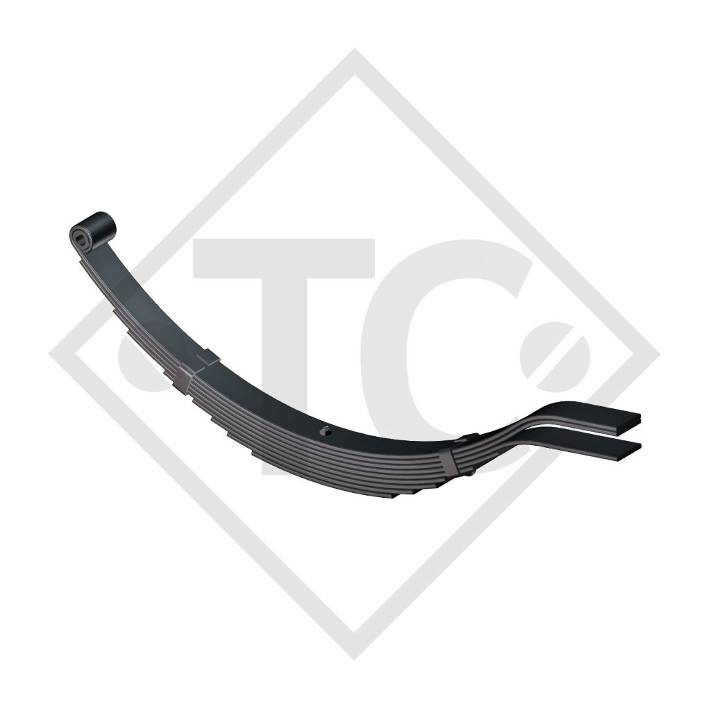 Leaf spring for straight axle 350kg