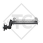 Unbraked half axles 1000kg axle type 1000-3 (pair)