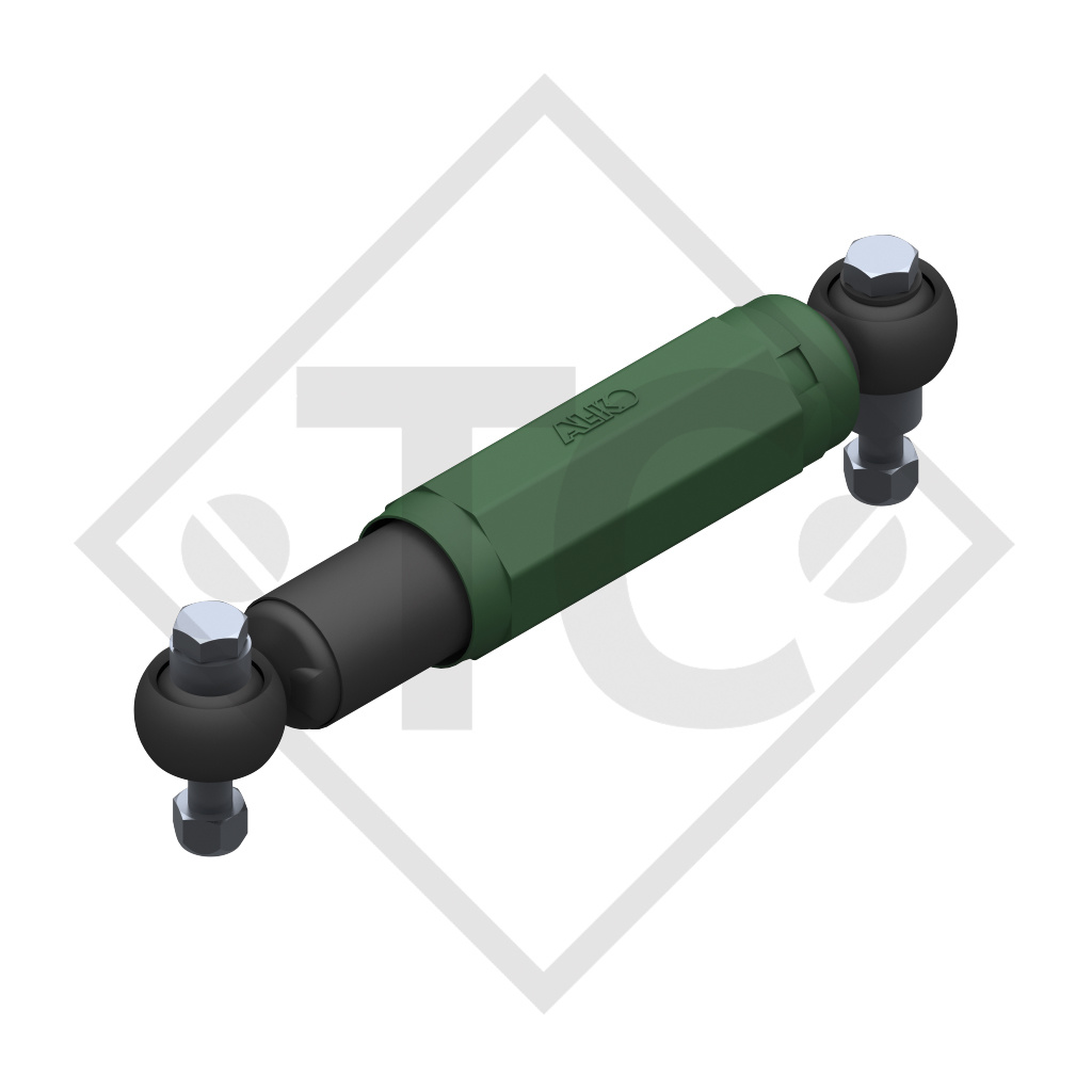 Axle shock absorber Octagon PLUS green