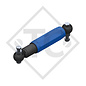 Axle shock absorber Octagon PLUS blue, reinforced