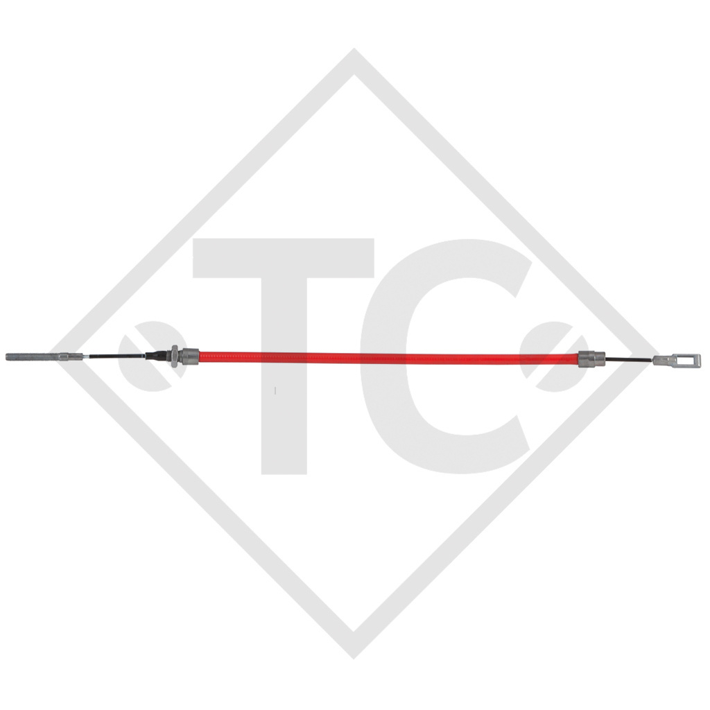 Bowdenzug 2088800406 mit Öse und Gewinde M8, Ausf. PROFI LONGLIFE