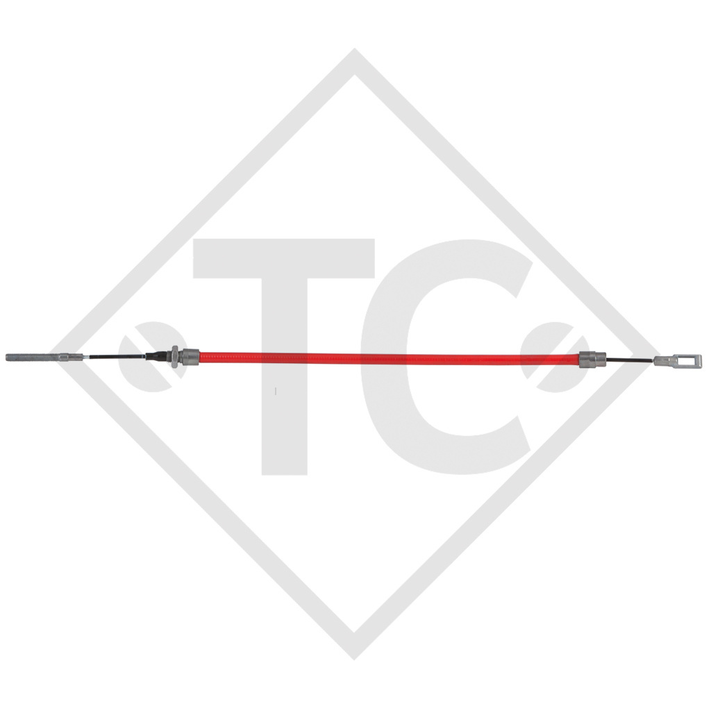 Bowdenzug 21841804 mit Öse und Gewinde M8, Ausf. PROFI LONGLIFE