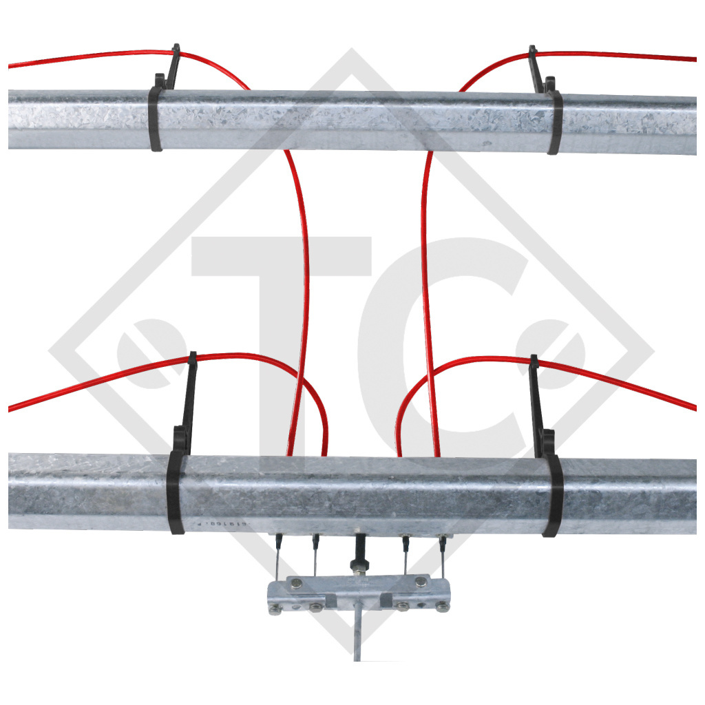 Soporte para cables bowden de eje, 1 unidade