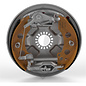 Retrofit set AAA for wheel brake type 2051, version with toothed profile for one axle