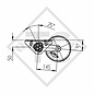 Assale frenato 750kg BASIC tipo di assale B 700-5