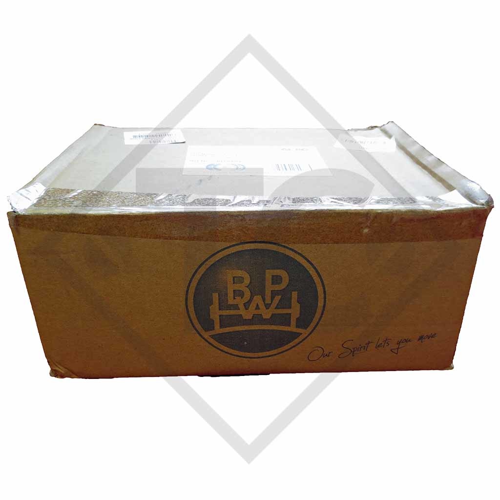 Bremsbacken-Set für Radbremse Typ S 3006-7 RASK und S 3006-7 SK, Bremsengröße 300x60mm für eine Achse