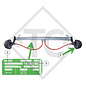 Kit mâchoires pour freins type 1635 / 1636 / 1636G et 1637, dimension des freins 160x35mm pour un essieu