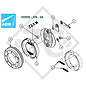 Brake shoe kit for wheel brake type 350x80 - 35S - QA for one side/brake