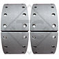 Bremsbacken-Set für Radbremse Typ 406x140 - 414S - WA für eine Seite/Bremse