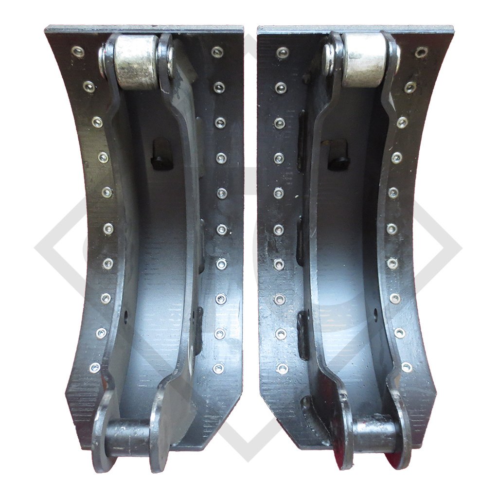 Bremsbacken-Set für Radbremse Typ 420x180 - 4218S - XA für eine Seite/Bremse