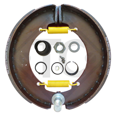 Brake shoes, wheel brake 350x60 - 356E - NF, brake size 350x60mm