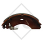 Brake shoe kit for wheel brake type 2361 AAA, brake size 230x60mm, for one axle