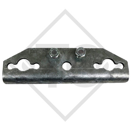 Tandem adapter bracket, bolt on