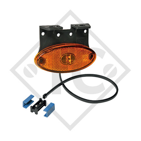 Luce di retromarcia Flatpoint 2 LED giallo con catarifrangente 31-2369-037