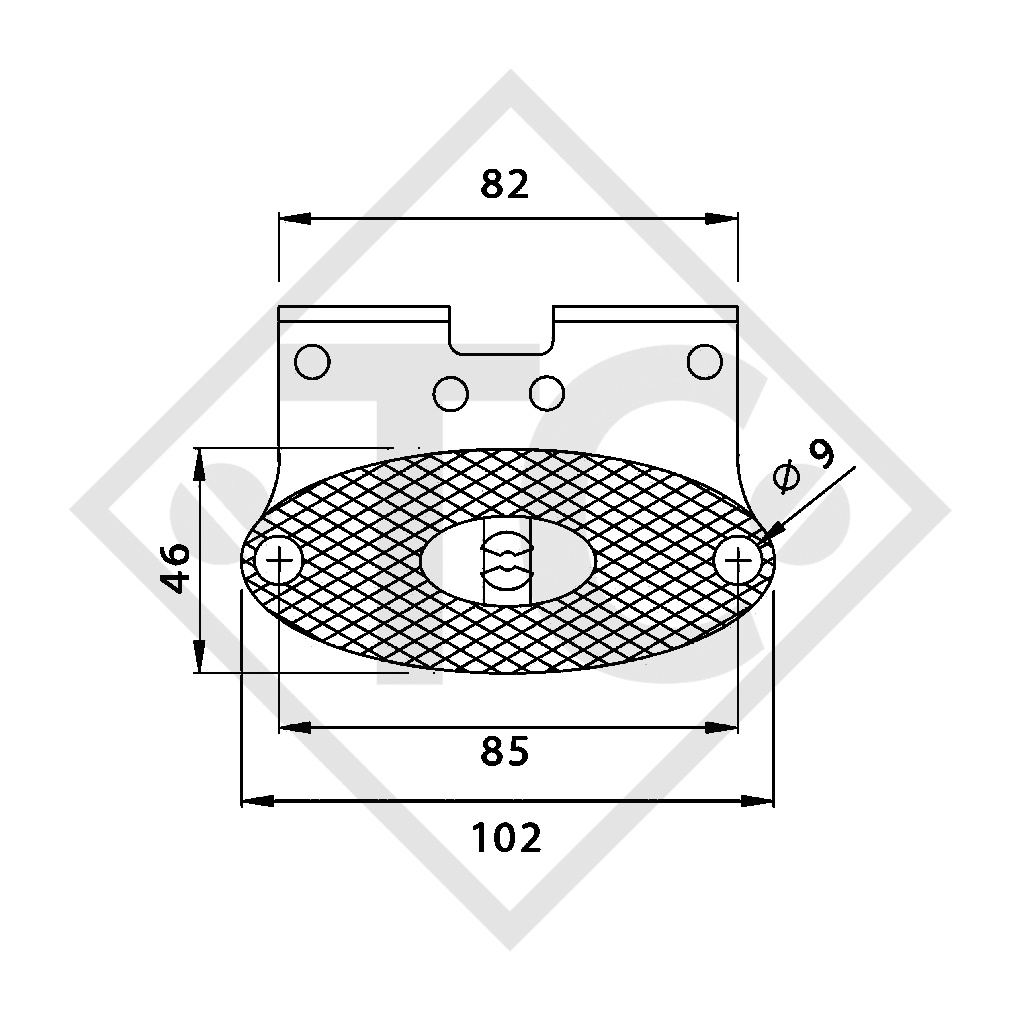 Luz de señalización lateral Flatpoint 2 LED amarillo con foco 31-2369-037