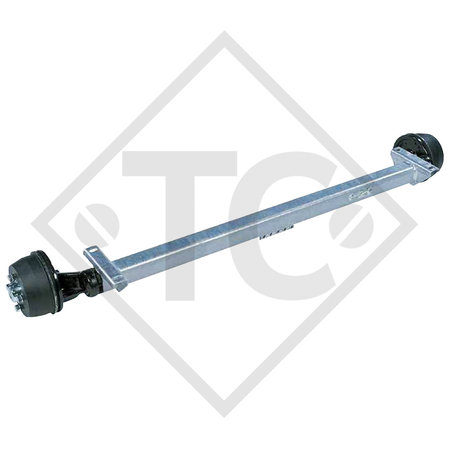 Essieu SWING 850kg freiné type d'essieu CB 854, 46.16.382.026