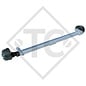 Braked axle 850kg SWING axle type CB 855, 46.16.382.046