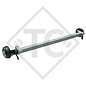 Braked axle SWING 1350kg axle type CB 1354, 46.25.379.720