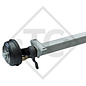 Braked axle 1050kg SWING axle type CB 1055, 46.21.379.620