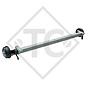 Braked tandem front axle 1050kg SWING axle type CB 1054, 46.21.379.672