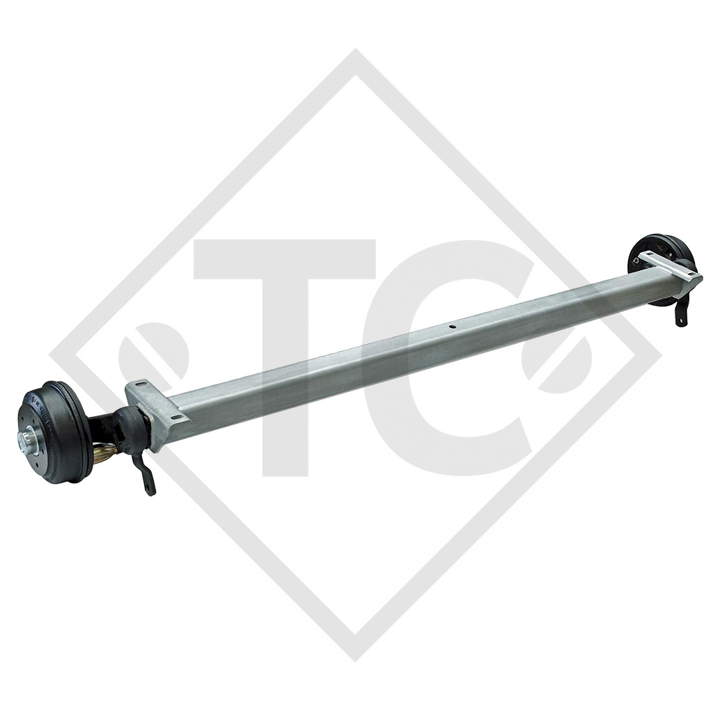 Braked tandem front axle 1050kg SWING axle type CB 1055, 46.21.379.685