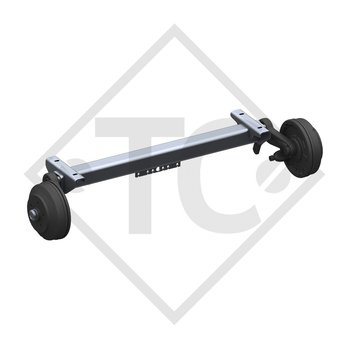 Braked tandem front axle SWING 1800kg axle type CB 1805, 4021154