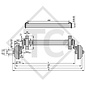 Achse gebremst SWING 1800kg Achstyp CB 1805, 4021144