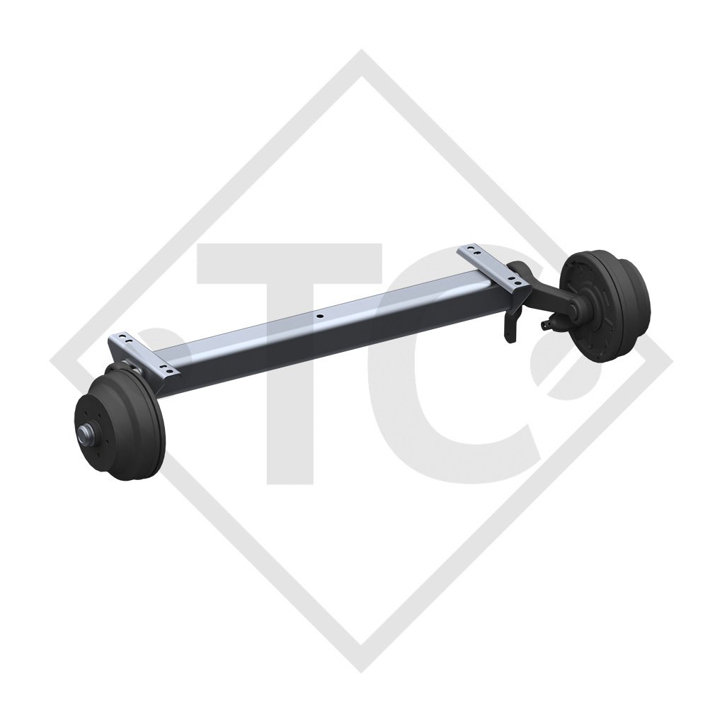 Braked axle SWING 1800kg axle type CB 1805, 46.32.368.408