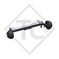 Braked tandem front axle SWING 1800kg axle type CB 1805, 46.32.368.421