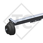 Braked tandem front axle SWING 1800kg axle type CB 1805, 46.32.368.425