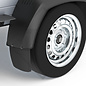 Splash protection suitable for mudguard type SA 180 suitable for all common trailer types