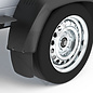 Splash protection suitable for mudguard type SA 260 suitable for all common trailer types