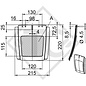 Spritzschutz passend für Kotflügel Typ EA 240, TA 240 und HL 280 passend für alle gängigen Anhängertypen