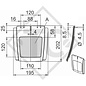 Splash protection suitable for mudguard type SA 220, TA 220 and HL 280 suitable for all common trailer types