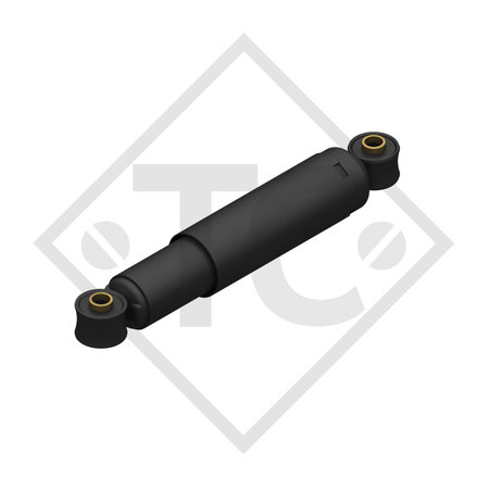 FITZEL / ALGEMA / ZITZMANN Axle shock absorber, black, 282983