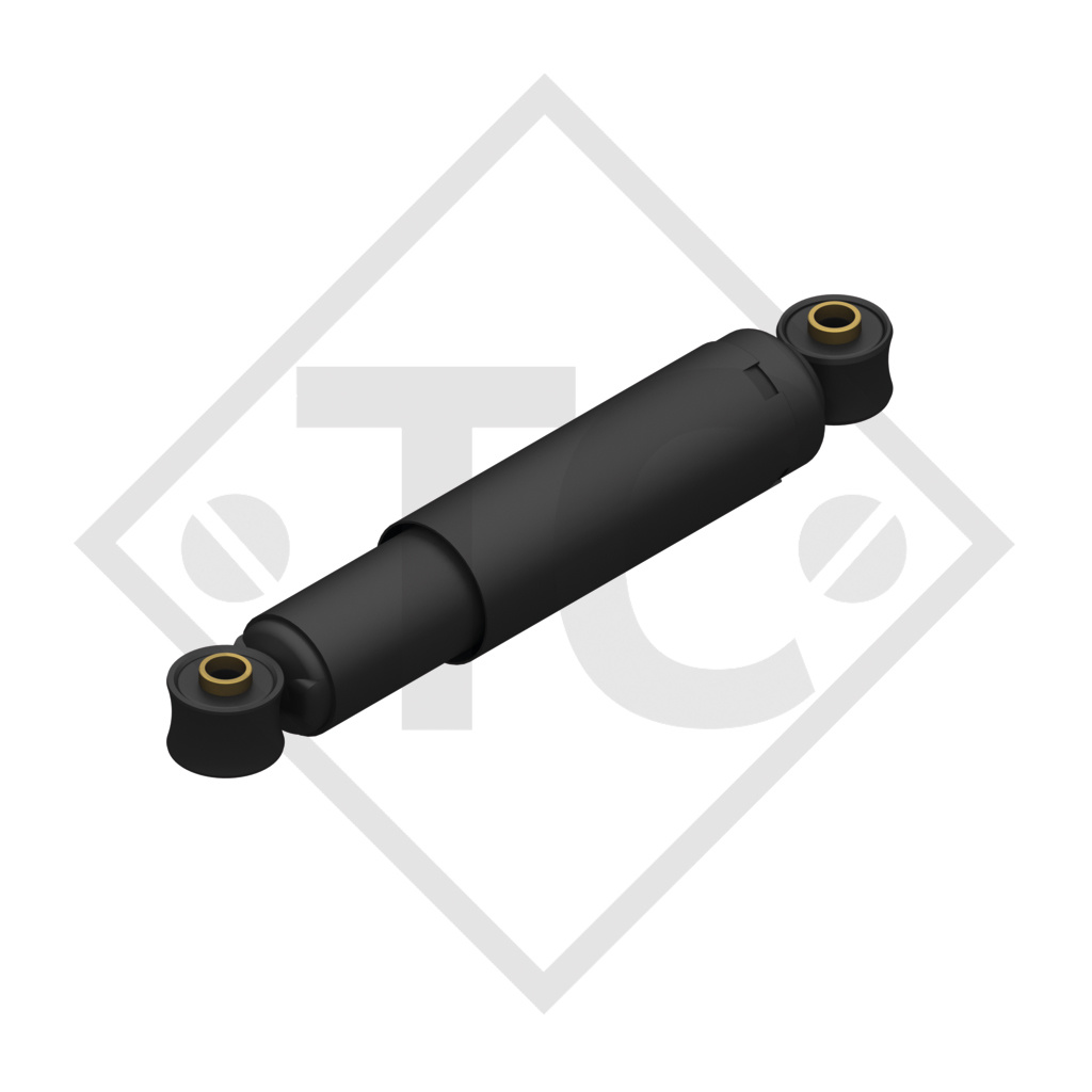 FITZEL / ALGEMA / ZITZMANN Axle shock absorber, black, 282983, car transporters