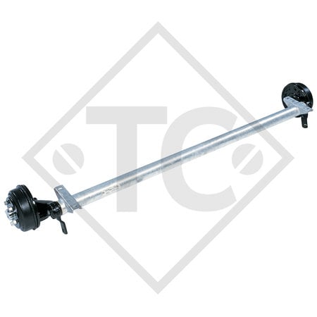 Achse gebremst 1500kg RONDO Achstyp DB 1505, 45.27.379.675