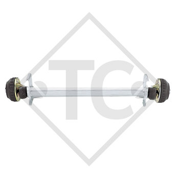 Braked axle 1400kg EURO1 axle type B 1600-03 LMC