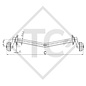 Assale frenato 1300kg EURO Plus tipo di assale DELTA SIN 12, KNAUS AZUR 500